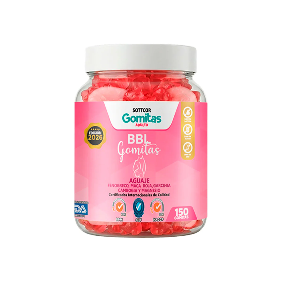 Aguaje Bbl  Adultos Gomitas - Sottcor  - Image 3