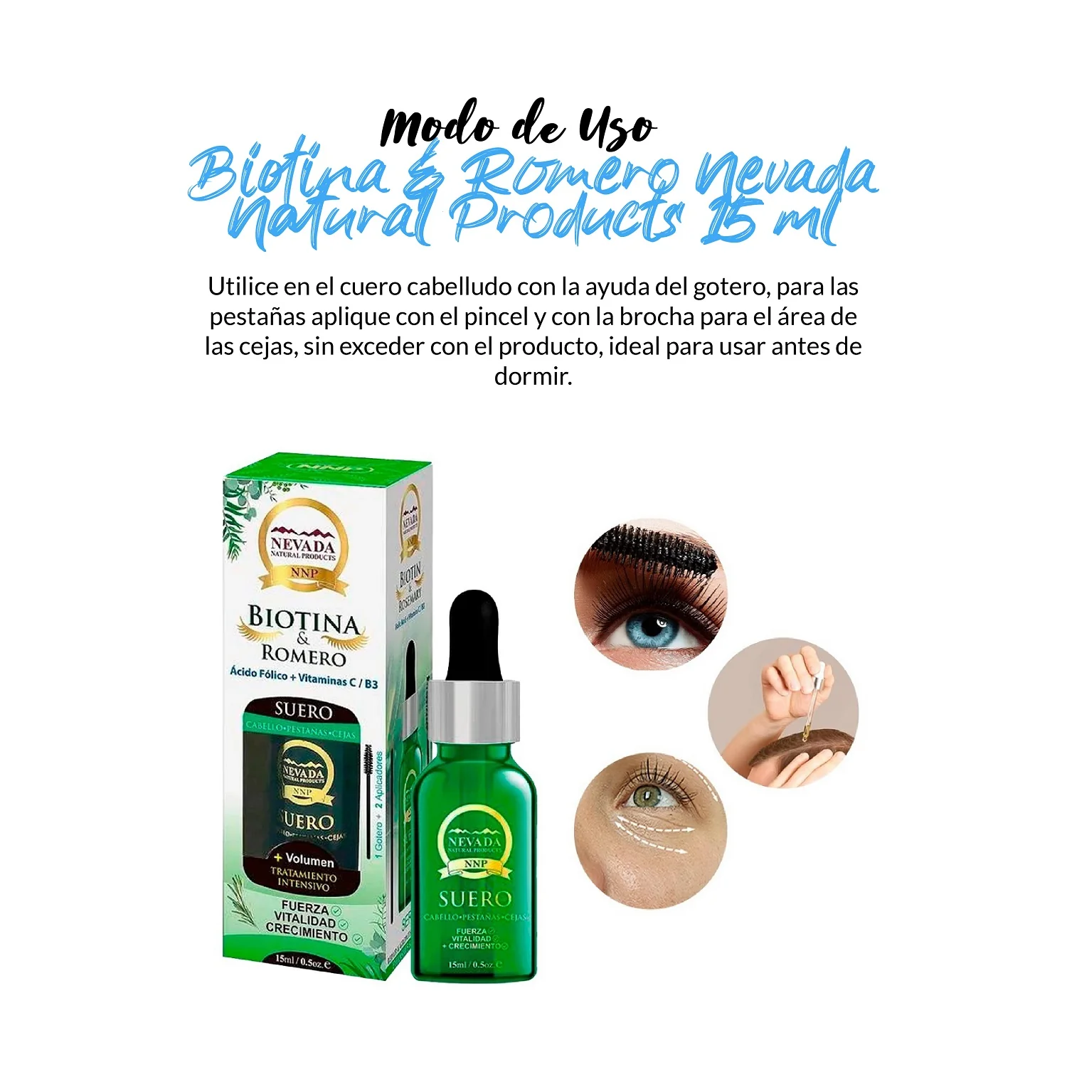Biotina y Romero - Nevada Natural Products 15 ml - Image 3