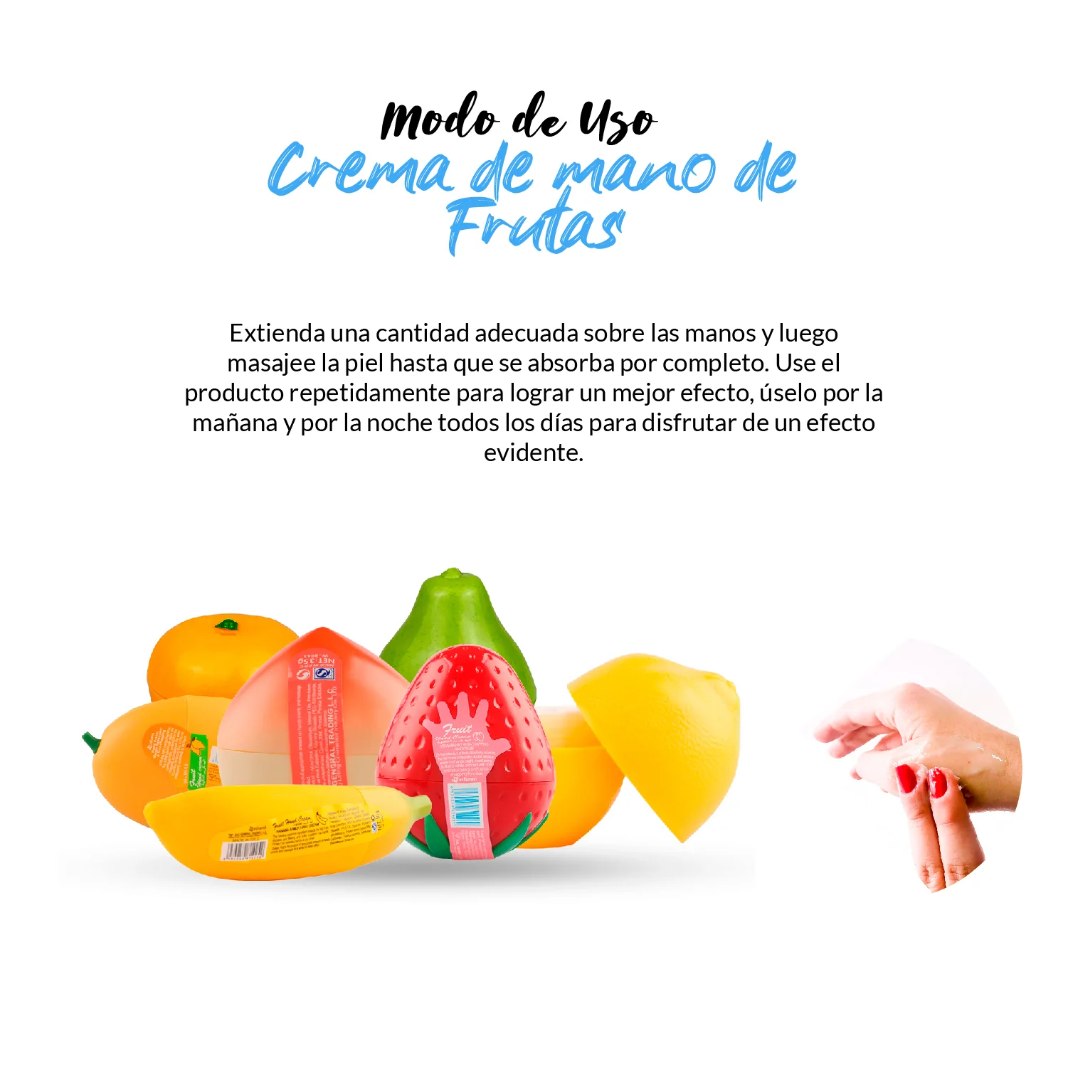 FRUIT OF THE WOKALI – CUIDADO DE MANOS – CREMA DE MANO DE FRUTAS – 30gr - Image 10