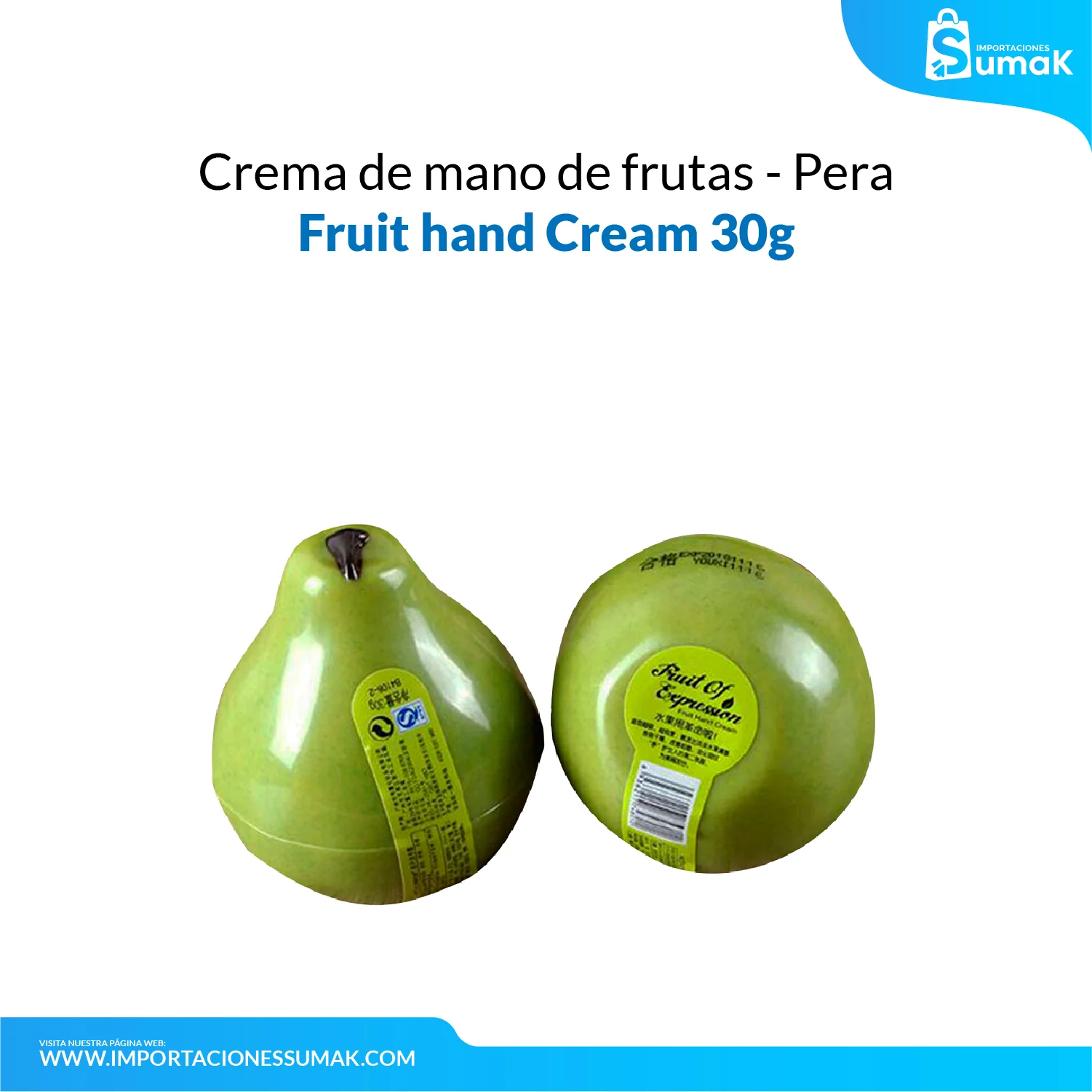FRUIT OF THE WOKALI – CUIDADO DE MANOS – CREMA DE MANO DE FRUTAS – 30gr - Image 7