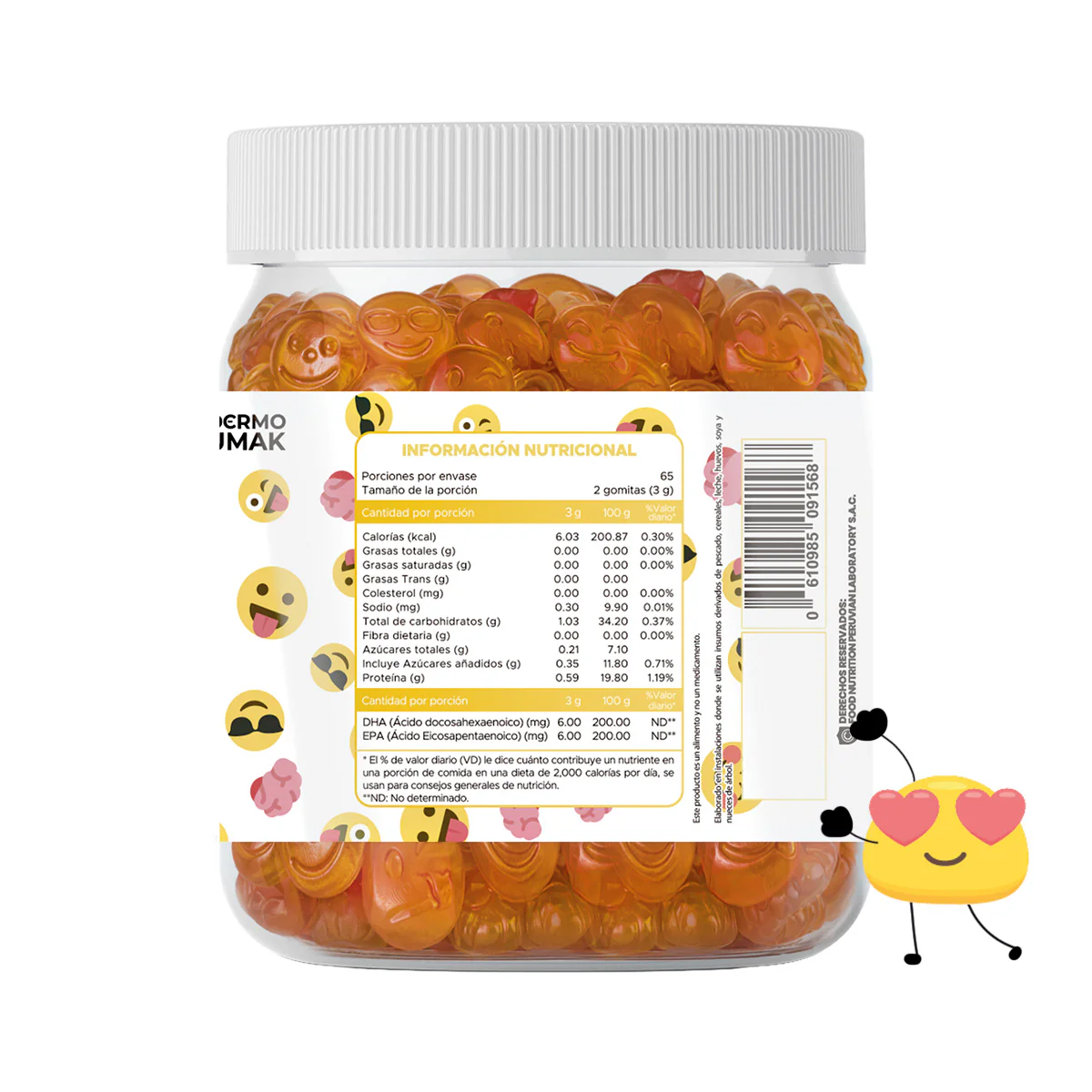 GOMITAS OMEGA - ADULTO 150 GOMITAS - DERMO SUMAK - Image 3