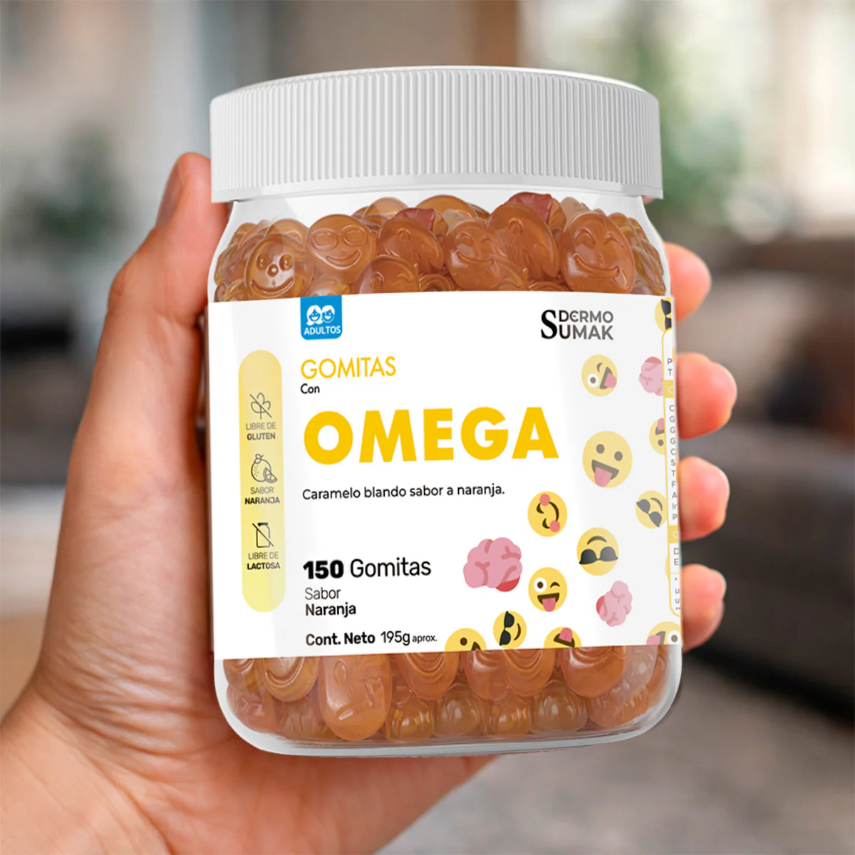 GOMITAS OMEGA - ADULTO 150 GOMITAS - DERMO SUMAK - Image 5
