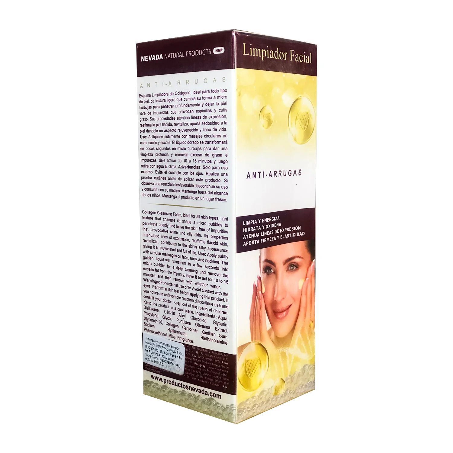Limpiador Facial en Espuma de Colágeno 50ml - Image 3