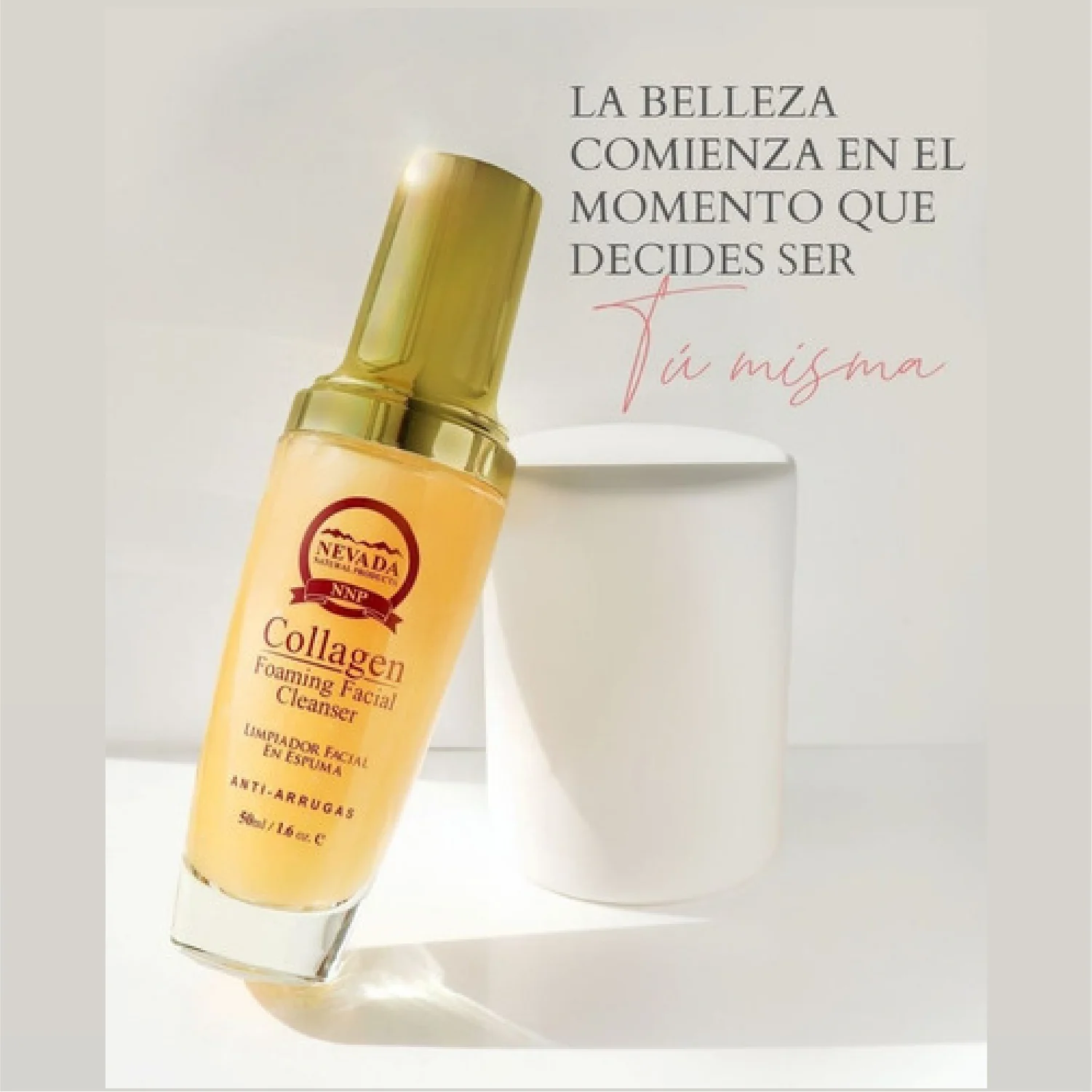 Limpiador Facial en Espuma de Colágeno 50ml - Image 4