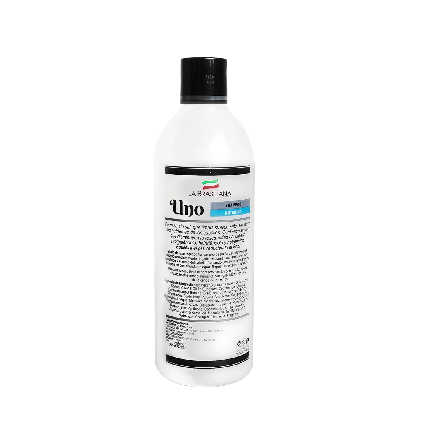 Shampoo Uno 500gr + Reacondicionador Due 500gr + Mascara Reconstructora 250gr - La brasiliana - Image 5